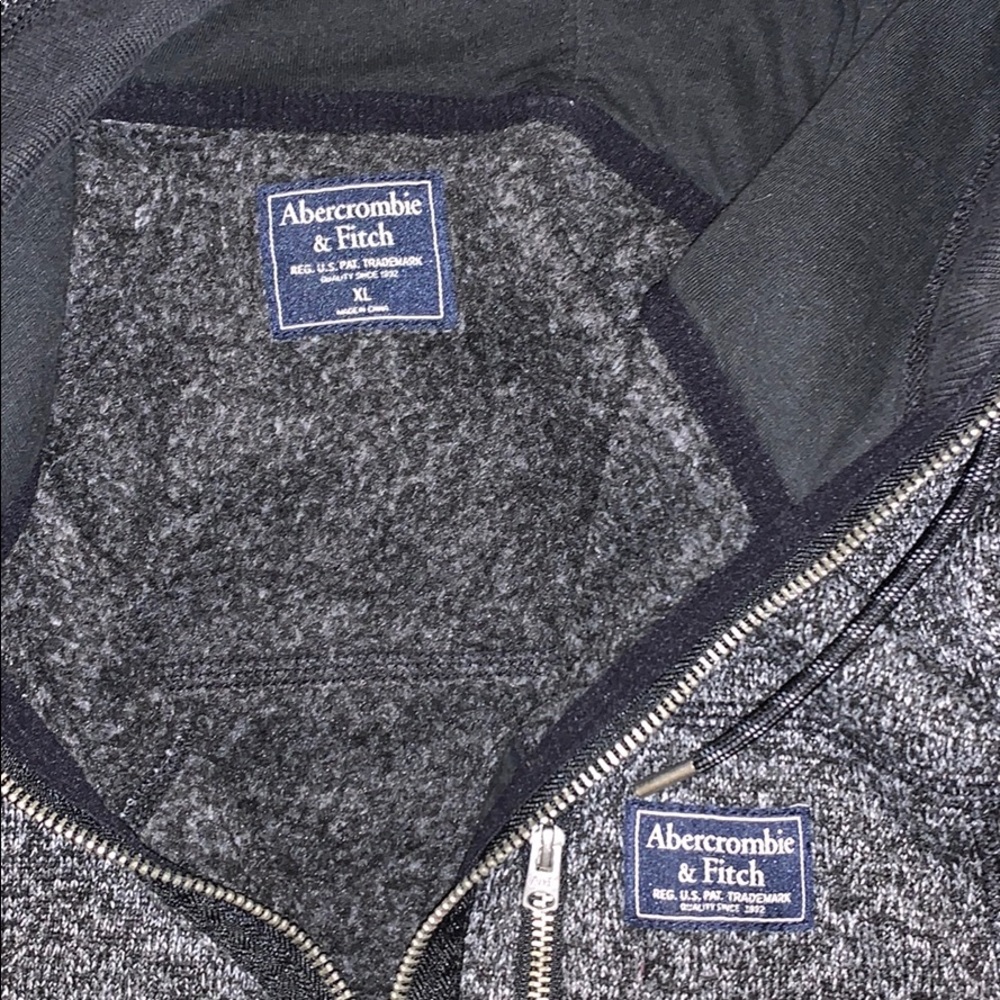 Abercrombie & Fitch XL zip up hoodie sweatshirt